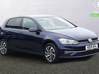 Used VW Golf VII Match 116 HP (85 kW) 2019 Blue Hatchback