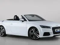 Used Audi TT Roadster S-Line 184 HP (135 kW) 2017 White Cabriolet
