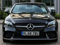 Used Mercedes C220 AMG Line Premium 194 HP (142 kW) 2019 Black Cabriolet