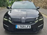 Used Skoda Octavia vRS 2019 Black Estate