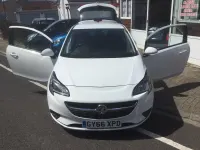 Used Vauxhall Corsa 75 HP (55 kW) 2017 White Hatchback