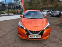 Usado Nissan Micra N-Connecta 90 HP (66 kW) 2017 Laranja Citadino