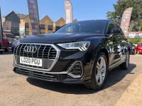Used Audi Q3 S-Line 150 HP (110 kW) 2020 Black SUV