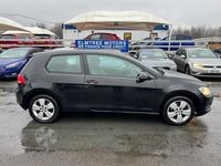 Used VW Golf VII SE 125 HP (91 kW) 2014 Black Hatchback
