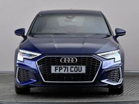 Used Audi A3 e-tron S-Line 204 HP (150 kW) 2021 Blue Hatchback