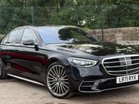 Used Mercedes S500L AMG line 2021 Black Sedan