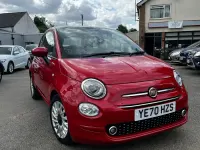 Used Fiat 500 Lounge 2020 Red Hatchback