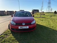 Used VW Golf VII Match 122 HP (89 kW) 2012 Red Hatchback