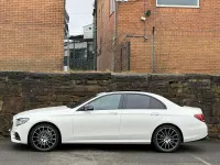 Used Mercedes E400 AMG line 340 HP (250 kW) 2019 White Sedan