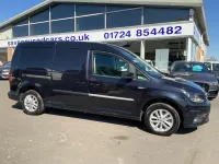 Used VW Caddy Maxi Highline 102 HP (75 kW) 2019 Black MPV