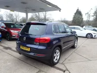 Used VW Tiguan SE 140 HP (102 kW) 2012 Blue SUV