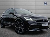 Used VW Tiguan R-line 150 HP (110 kW) 2022 Black SUV