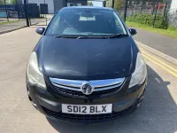 Used Vauxhall Corsa 2012 Black Hatchback