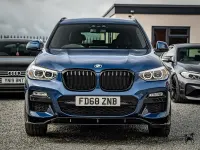 Used BMW X3 M Sport 265 HP (194 kW) 2019 Blue SUV