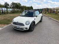 Used Mini Cooper Cabriolet 2010 White Cabriolet