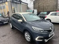 Used Renault Captur GT-Line 90 HP (66 kW) 2018 Blue/cream SUV