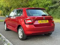 Used Skoda Fabia SE 2016 Red Hatchback