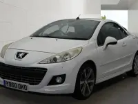 Used Peugeot 207 GTi 120 HP (88 kW) 2011 White Cabriolet