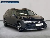 Used VW Golf VIII R-line 150 HP (110 kW) 2023 Black Estate