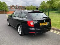 Used Skoda Superb SE 105 HP (77 kW) 2011 Black Estate