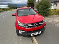 Used SsangYong Korando 178 HP (130 kW) 2017 Red Estate