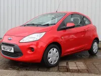 Used Ford Ka 69 HP (50 kW) 2013 Red Hatchback