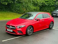 Used Mercedes A35 AMG Premium Plus 2019 Red Hatchback