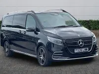 Used Mercedes V300 AMG line 2026 Black MPV