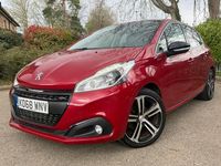 Used Peugeot 208 GT-line 110 HP (80 kW) 2019 Red Hatchback