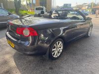 Used VW Eos SE 140 HP (102 kW) 2009 Blue Cabriolet