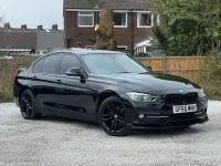 Begagnad BMW 320 Sport Line 2015 Blå Sedan
