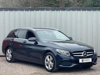 Used Mercedes C220 Executive 2017 Blue Estate