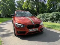 Used BMW 118 Sport Line 2016 Orange Hatchback