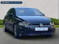 Used VW Polo R-line 110 HP (80 kW) 2023 Black Hatchback