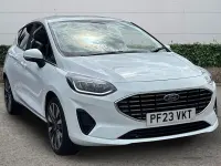 Used Ford Fiesta Titanium X 101 HP (74 kW) 2023 White Hatchback