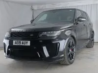 Used Land Rover Range Rover Sport SVR 575 HP (422 kW) 2019 Black SUV