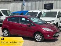 Used Ford Fiesta Zetec 2010 Red Hatchback
