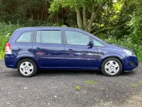 Used Vauxhall Zafira 120 HP (88 kW) 2014 Blue MPV