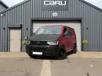 Used VW T5 102 HP (75 kW) 2011 Red Van