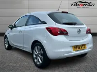 Used Vauxhall Corsa SRi 90 HP (66 kW) 2018 White Hatchback