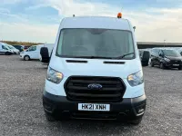 Used Ford Transit 130 HP (95 kW) 2021 White Van