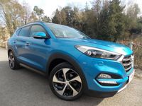 Used Hyundai Tucson Premium SE 185 HP (136 kW) 2016 Blue SUV