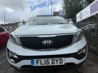 Used Kia Sportage 116 HP (85 kW) 2015 White SUV