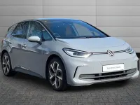 Used VW ID.3 Pro 150 kW (204 HP) 2023 Moonstone grey with black roof Hatchback