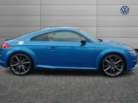 Used Audi TTS Black Edition 306 HP (225 kW) 2017 Blue Coupe