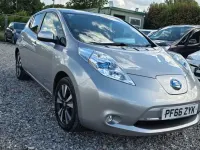 Used Nissan Leaf Tekna 80 kW (109 HP) 2016 Silver Hatchback