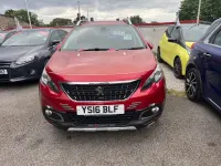 Used Peugeot 2008 Allure 110 HP (80 kW) 2016 Red SUV