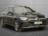 Used Mercedes GLC220 AMG line 191 HP (140 kW) 2019 Obsidian black SUV