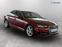 Used Audi A4 S-Line 2016 Red Sedan