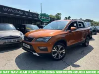 Used Seat Ateca Ecomotive 115 HP (84 kW) 2018 Orange SUV